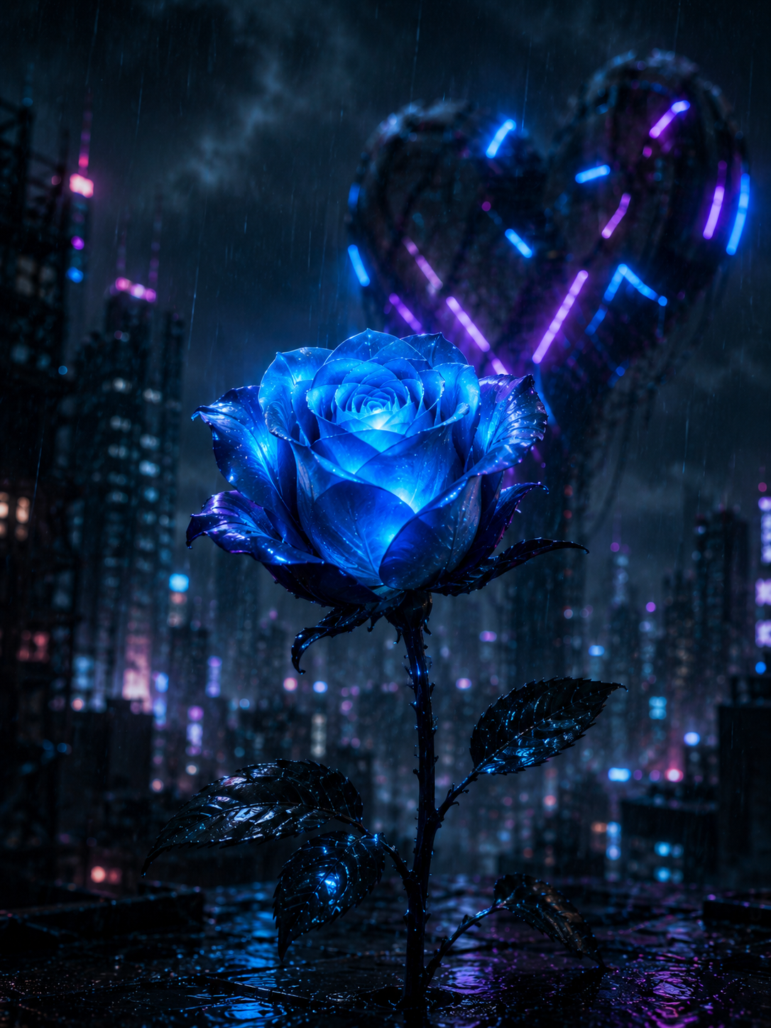 Ato III — Não me espere mais — Rosa Azul